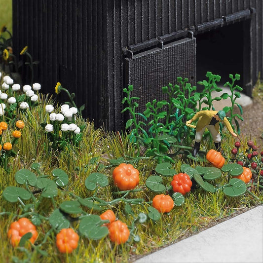 Busch 8101 N/TT Scale Pumpkins, Cucumbers & Lettuce Kit
