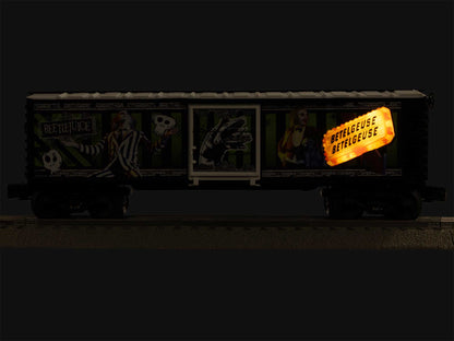 Lionel 6-2528010 O Gauge Beetlejuice lighted boxcar
