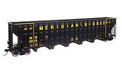 Walthers Mainline 910-56351 HO 73' Wood Chip Hopper - M&B #2012