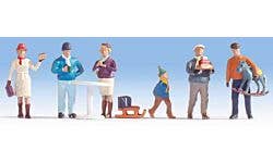 Walthers SceneMaster 949-6069 HO Holiday Shoppers pkg(6)