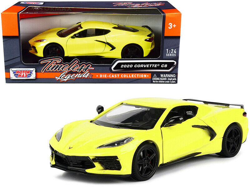 Motormax 79360Y 1/24 Scale 2020 Chevrolet Corvette Stingray C8