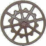 Kadee 2020 HO Scale Ajax Type Brake Wheels pkg(8) -- Dark Box Car Red