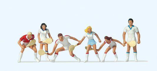 Preiser 10078 HO Scale Tennis Players Figure Set