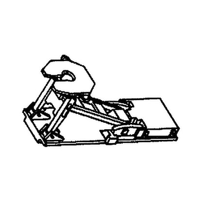 details west 1014 ho scale hitches spine car pkg5