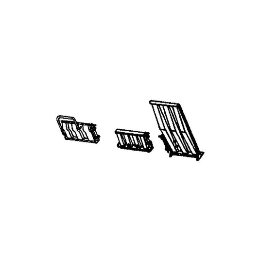 details west 1017 ho scale intermodal details bridge plates for flats pkg2
