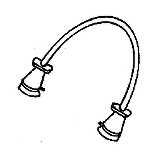 details west 218 ho scale mu cables double plugs pkg4