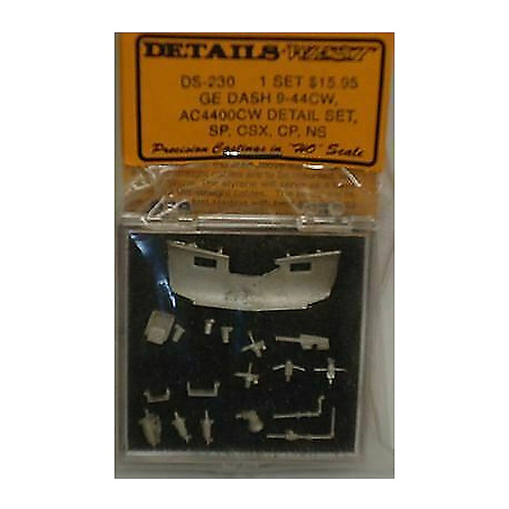 details west 230 ho scale ge detail sets southern pacific csx transportation