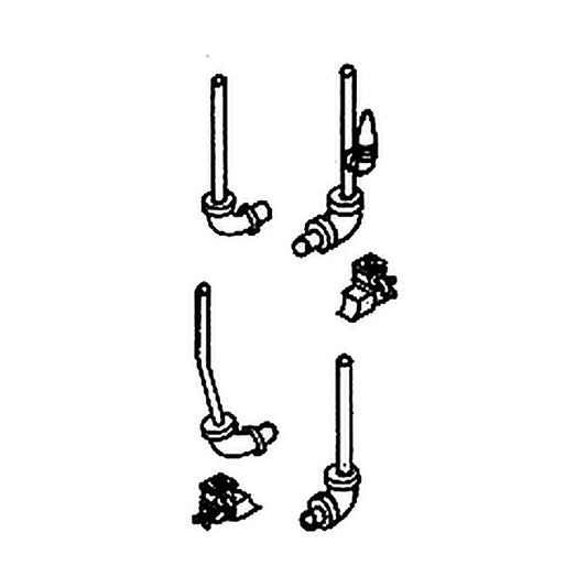 details west 242 ho scale air tank details pipes moisture ejectors set