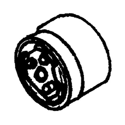 details west 244 ho scale bearing caps axle