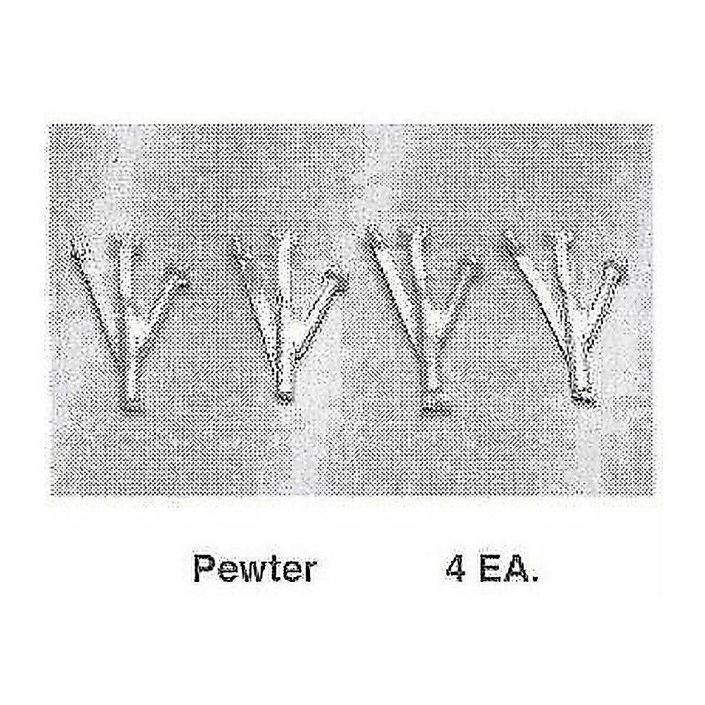 details west 323 ho scale flag holder brackets all f units pkg4