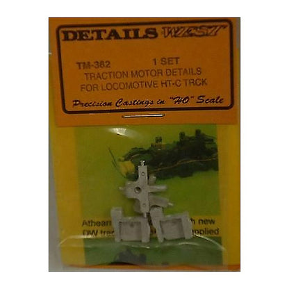 details west 362 ho scale traction motor details for locomotive ht c trucks