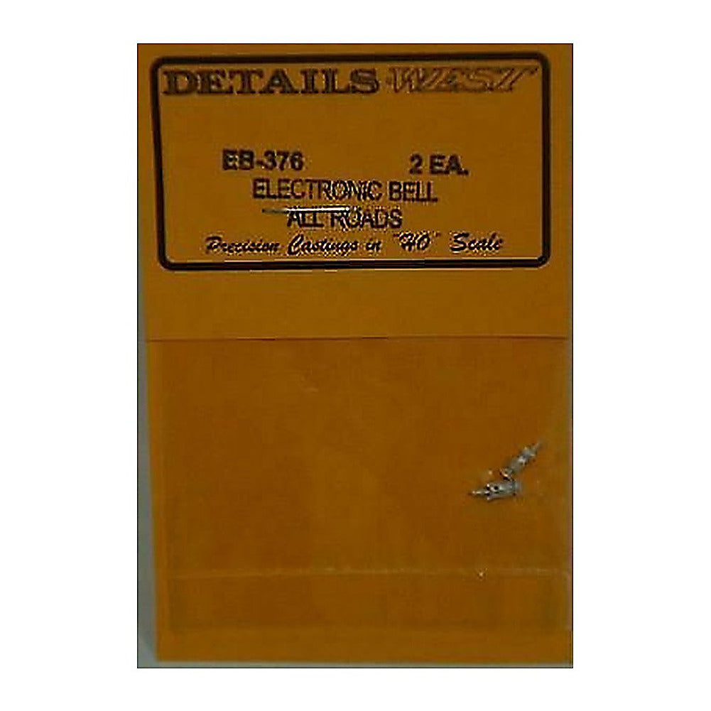 details west 376 ho scale electronic bells pkg2 non working