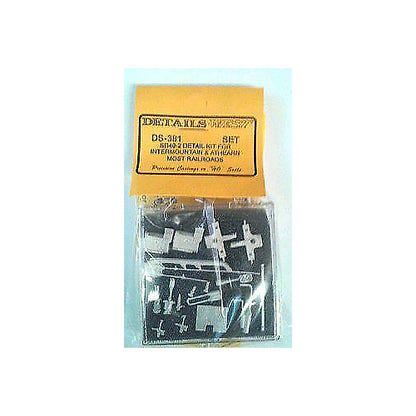 details west 381 ho scale sd40 2 detail kit for intermountain athearn units