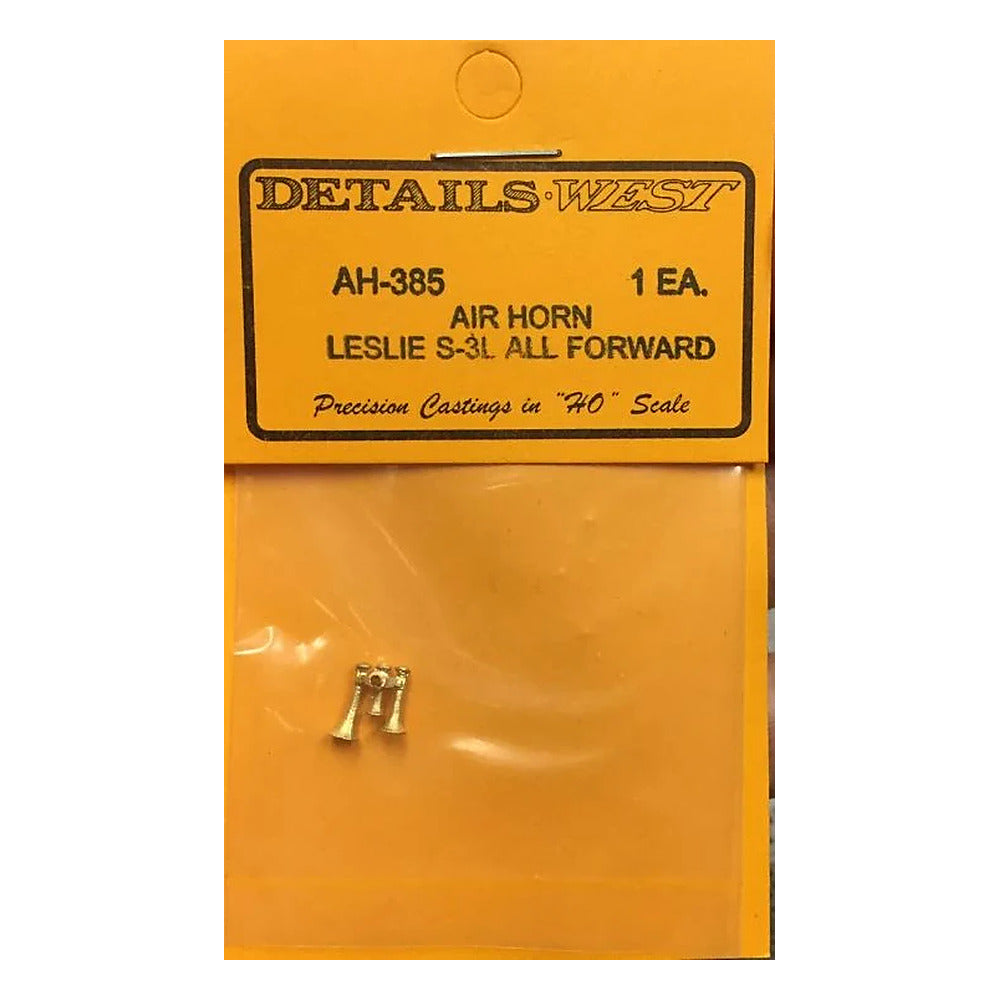details west 385 ho scale leslie s3l airhorn all bells forward