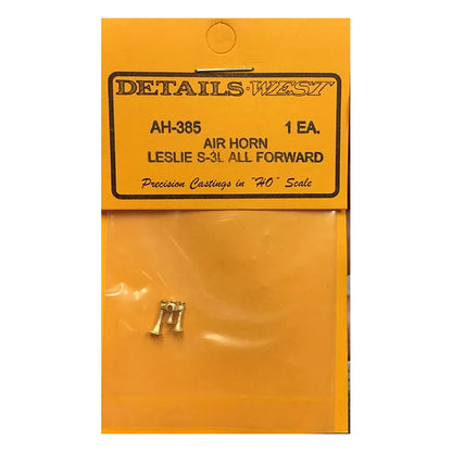 details west 385 ho scale leslie s3l airhorn all bells forward