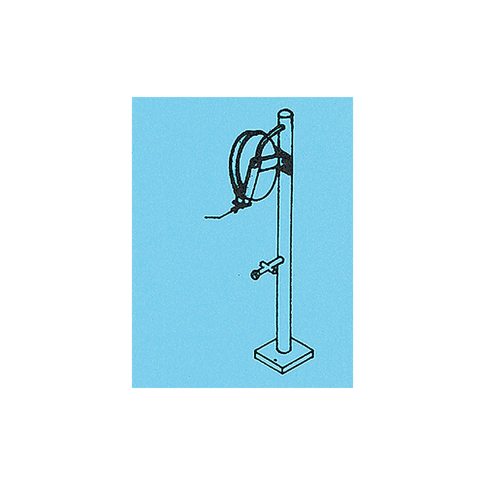 details west 453 ho scale air stand w hose for engine freight car shops
