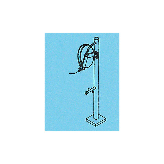 details west 453 ho scale air stand w hose for engine freight car shops