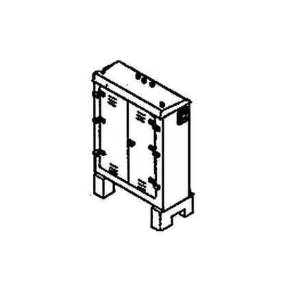 details west 902 ho scale electric relay cabinets 2 door