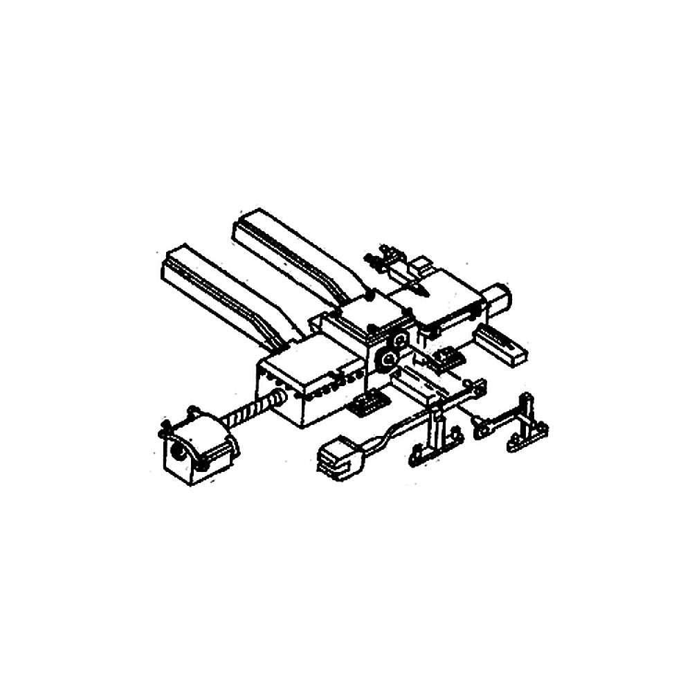 details west 903 ho scale switch motor tie mount