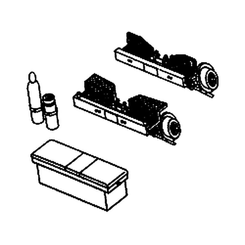 details west 918 ho scale hy rail wheels for trident vehicles set