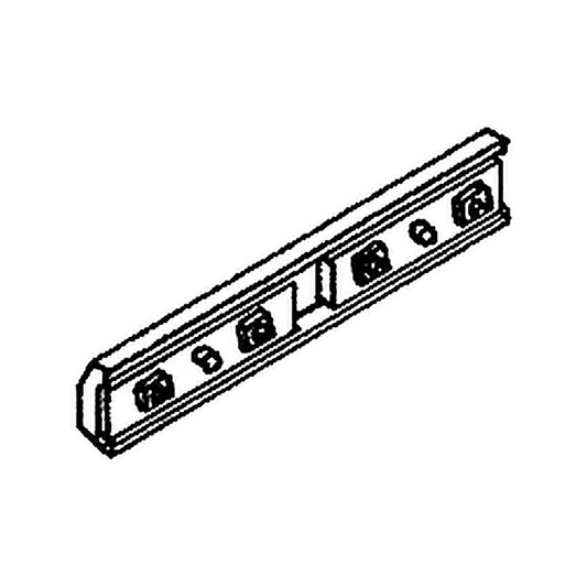 details west 921 ho scale rail bars 3 bolt fish plate code 70 83 pkg12