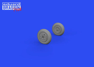 Eduard 672296 1/72 Brassin Ki-84 Wheels Print for Arma Hobby