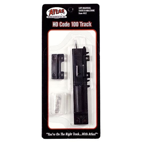 Atlas 62 HO Manual Switch Machine Left