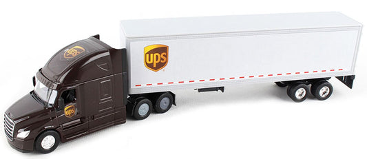 Daron GW68061 1/64 UPS Tractor Trailer 11.25" Diecast Replica