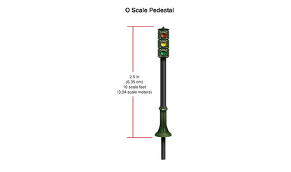 Woodland Scenics JP5664 O Scale Pedestal Traffic Lights