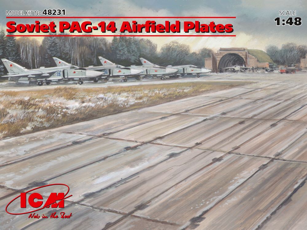 ICM Models 48231 1/48 Soviet PAG14 Airfield Plates (32)