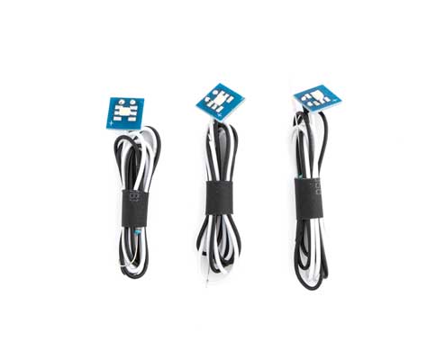 Walthers Scenemaster 4874 A Scale LED Small Building Light 3-Pack -- Natural Whi