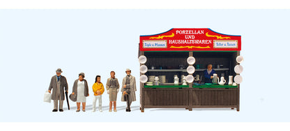 Preiser 24693 HO Scale Game Booth China Game