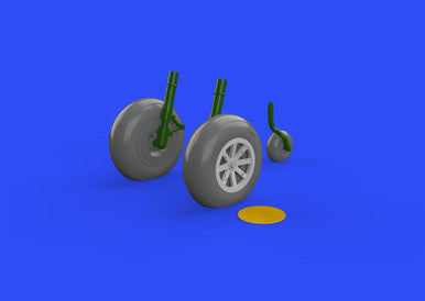 Eduard 648270 1/48 P-40B Wheels for AIR (PE & Resin)