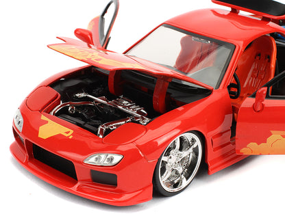 Jada Toys 30747 1/24 Orange Julius's Mazda RX-7, F&F 2009