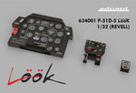 Eduard 634001 1/32 P-51D5 LooK for Revell (PE & Resin)