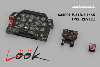 Eduard 634001 1/32 P-51D5 LooK for Revell (PE & Resin)