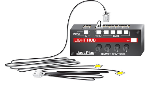 Woodland Scenics JP5700 All Scale Lights & Hub Set