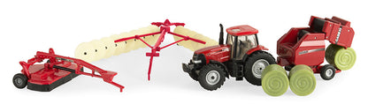Ertl 44078 1/64 Case IH Haying Playset, Puma 210CVT