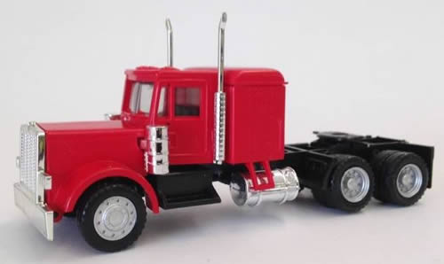 Herpa 25285 HO Scale Tractor Only Peterbilt -- w/Round Top Sleeper