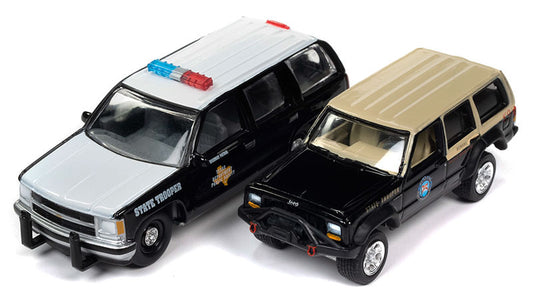 Johnny Lightning JLSP277-A 1/64 Scale American Heroes Twin Pack Twin Pack Includes: Texas