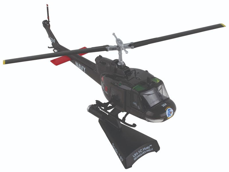 Daron PS5601-4 1/87 UH-1C Huey HAL-3 Seawolves Diecast