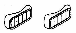 Details West 165 HO Scale Auxiliary Numberboards for Switchers -- For F7 A (2)