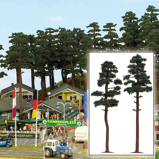 Busch 6143 HO Scale Pine Trees, pkg(2)