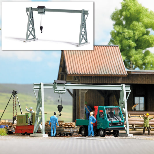 Busch 12375 HO Scale Gantry Crane Kit