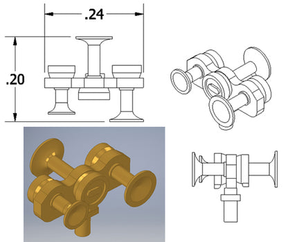 Cal Scale 669 Ho Nathan Air Horn M3Hr2