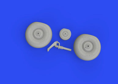 Eduard 648755 1/48 Beaufighter Mk. X Wheels for Tamiya (Mask & Resin)