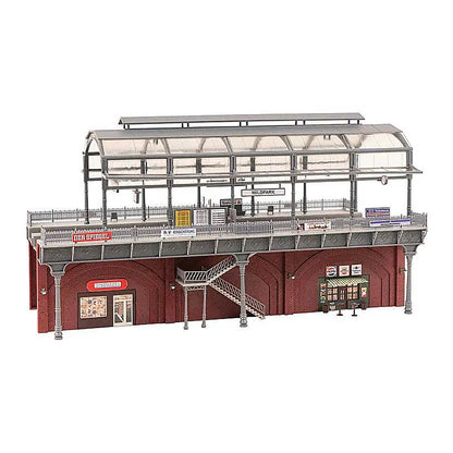 Faller 120580 HO Scale Double-Track Elevated Urban Train Station -- Kit