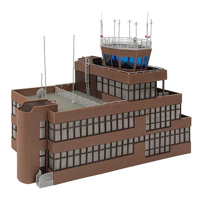 Faller 144112 HO Scale Airport Tower Building -- Kit - 15 x 6-3/16 x 11-1/8" 38
