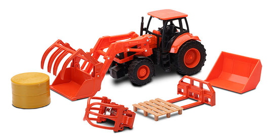 New Ray SS-15845 1/32 Scale Kubota Farm Tractor