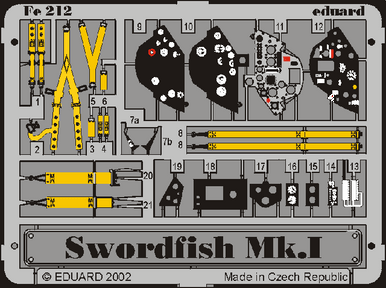 Eduard 49212 1/48 Swordfish Mk. I for TAM (Pre-Painted)